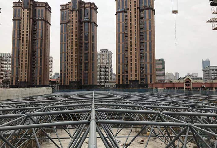 大渡口螺栓球网架结构