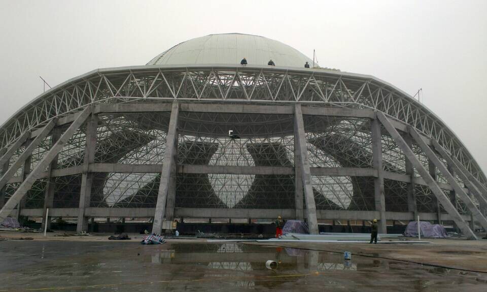 大渡口温泉馆网架工程