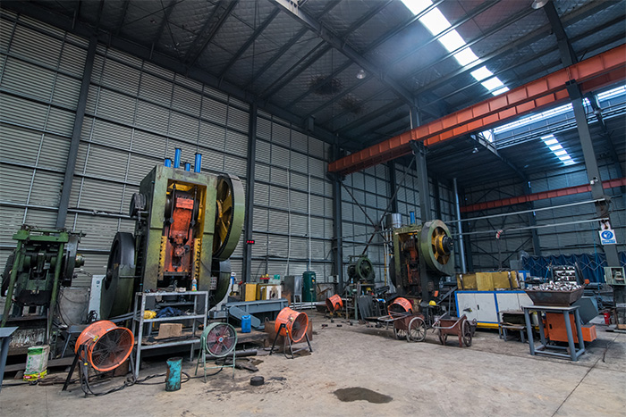 大渡口网架配件-锥头加工车间